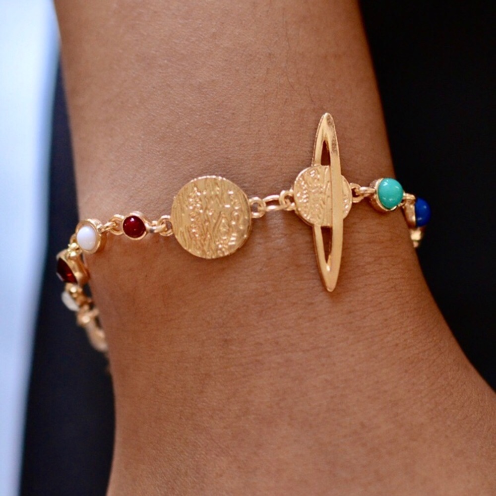 Unique “Spacin’ Out” Planet Galaxy Science Jewelry